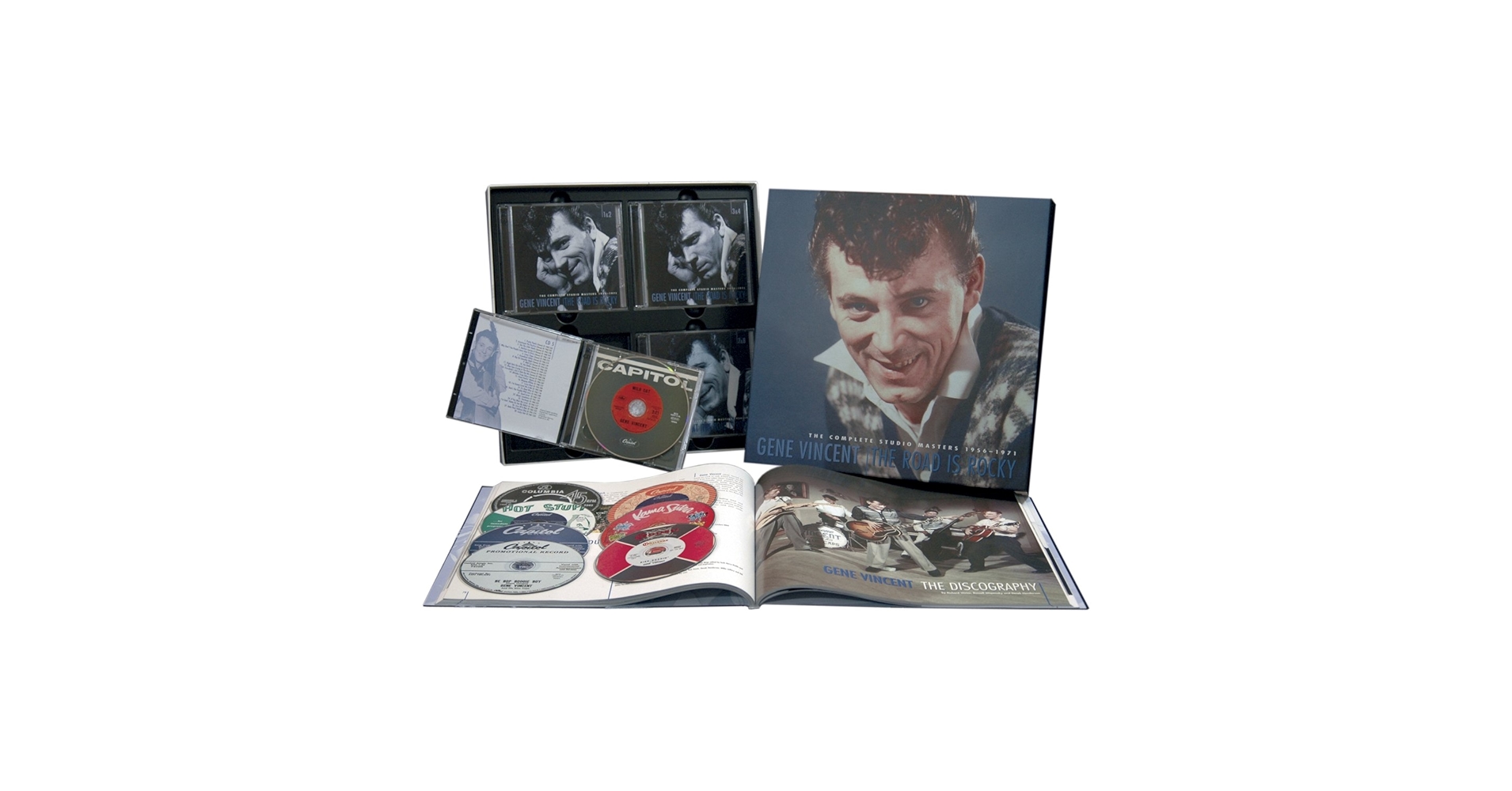 GENEVINCENT/THE ROAD IS ROCKY ロカビリー VINCENT,GENE - The Road Is Rocky: the Complete Studio